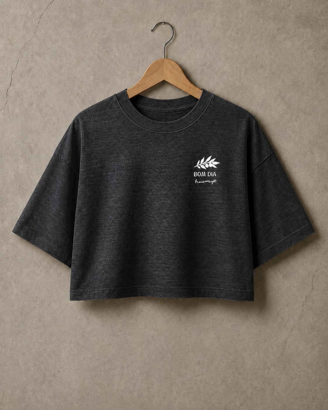 Bom Dia | Women's Essential Crop Tee