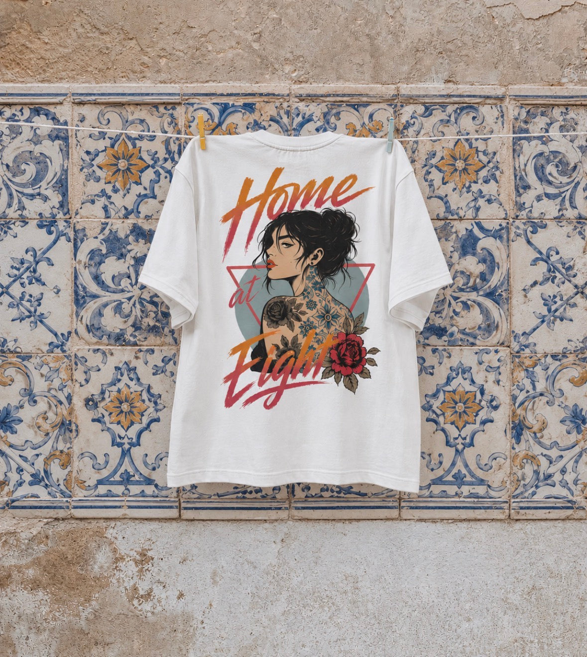 Lisbon Lady | Unisex Premium Heavyweight Tee