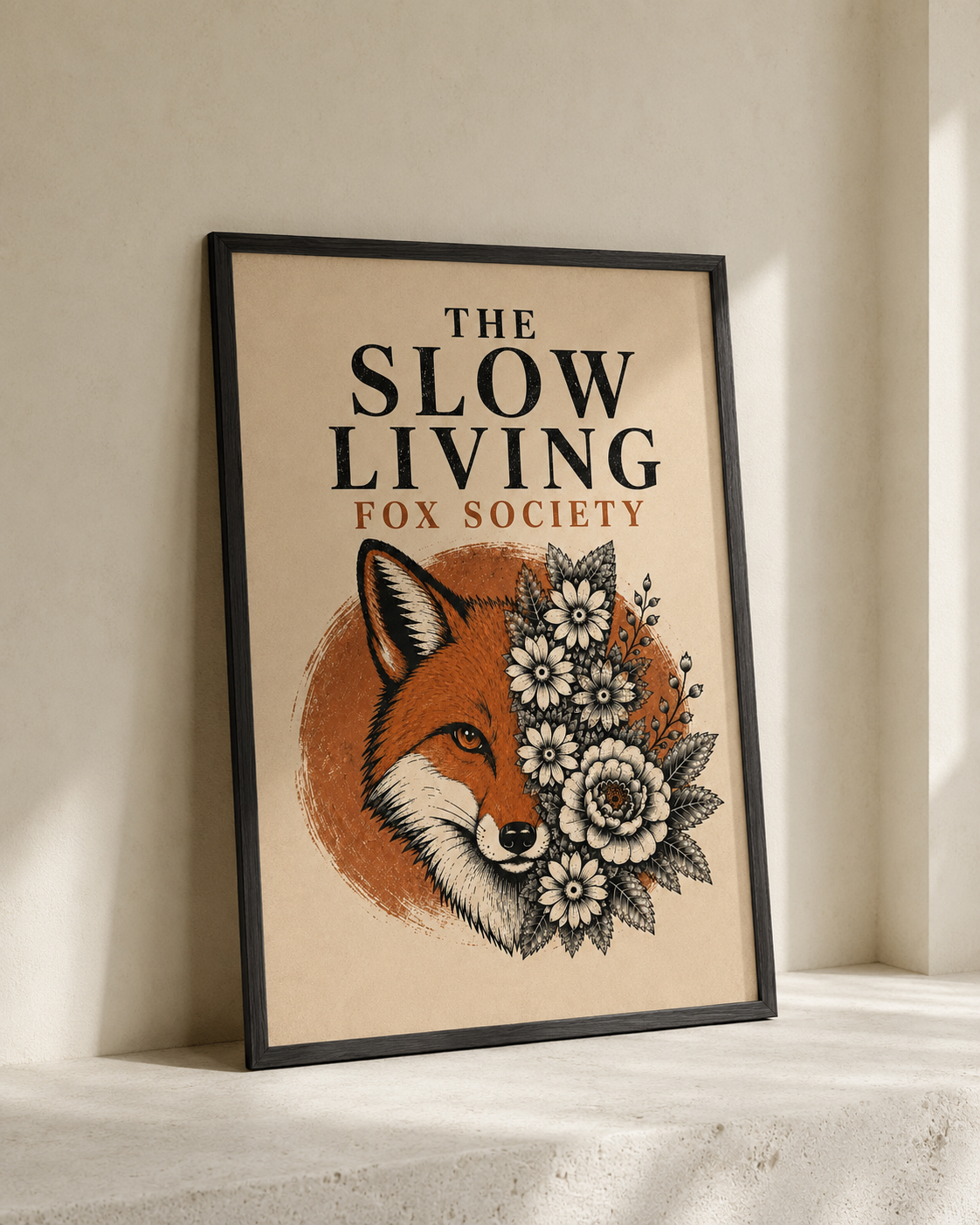 The Slow Living Fox Society - Statement Edition A2