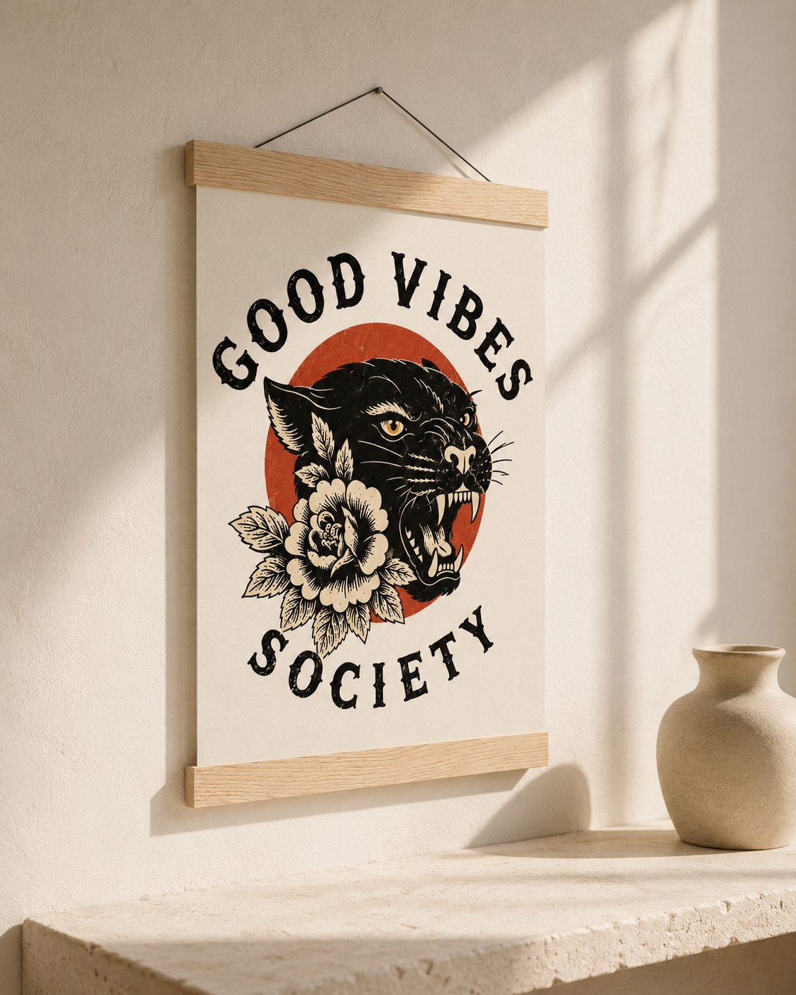 Good Vibes Society - Hanging Edition 30 x 40