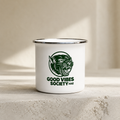 Good Vibes Society  |  Enamel Mug