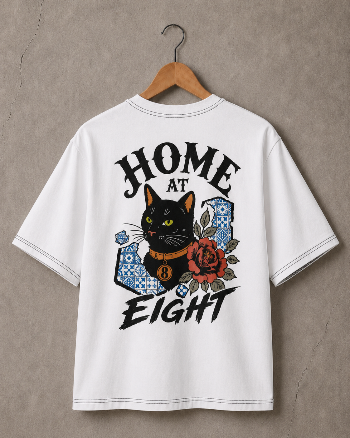 Lucky Cat | Unisex Premium Heavyweight Tee