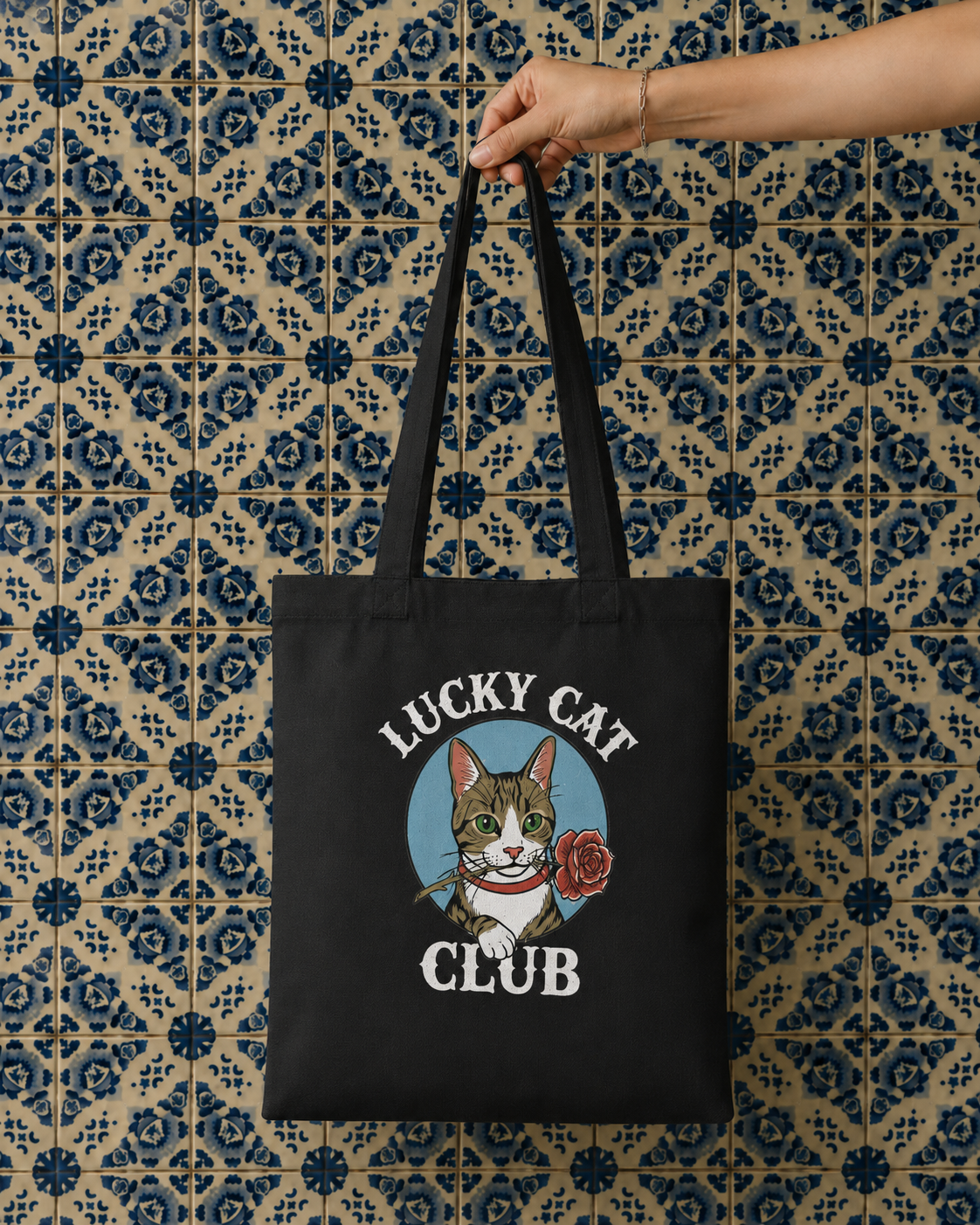 Lucky Cat Club - Everyday Tote