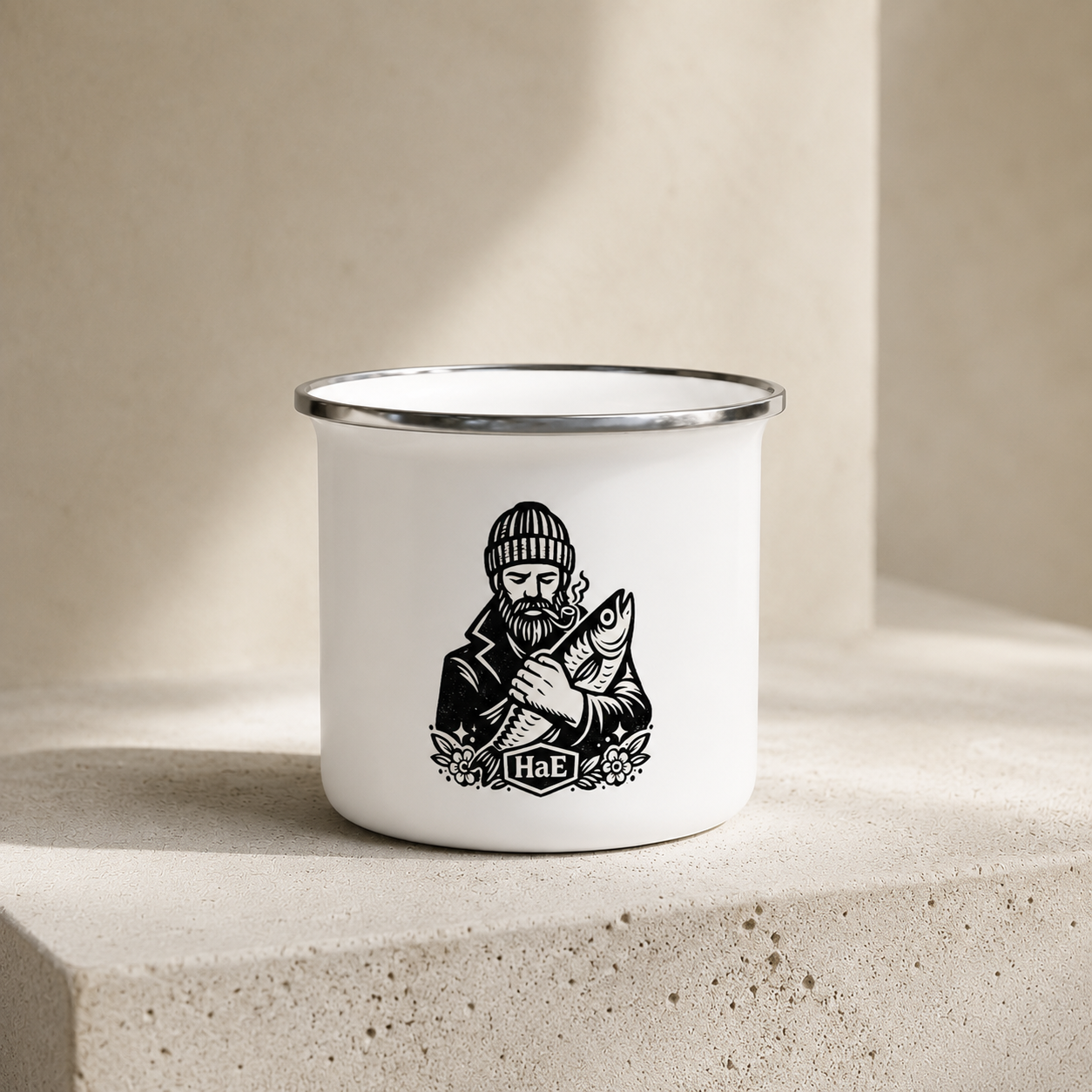 Sardine Sailor | Enamel Mug