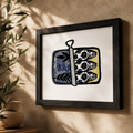 Sardine Tin - Framed Edition 30 x 30